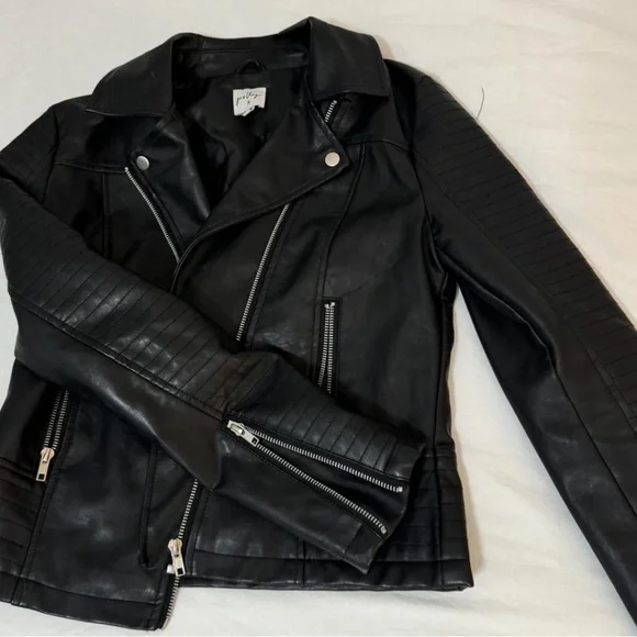 Princess polly leather jacket - Picture 2 of 4